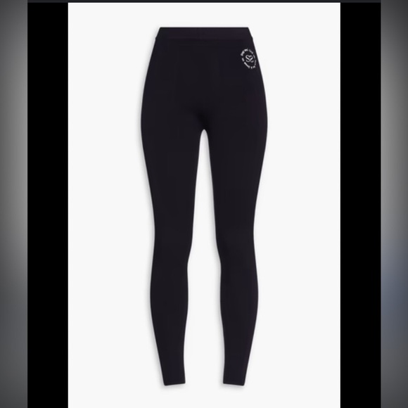 ⭐️HOST PICK⭐️ BNWT Sandro Mexique Ribbed Leggings size EU 34 in Black - Picture 2 of 4